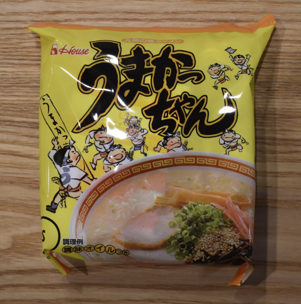 うまかっちゃんオリジナルのパッケージ